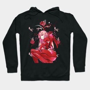 Red Higanbana Garden Hoodie